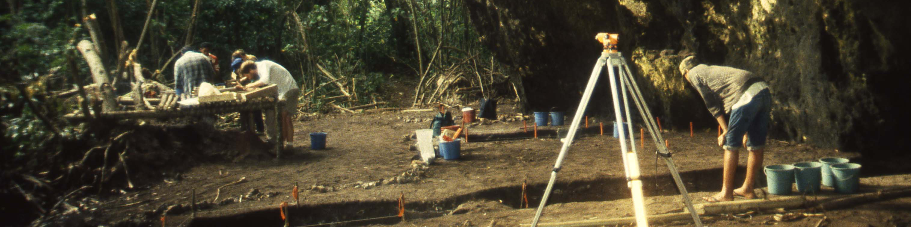 Excavation in progress
